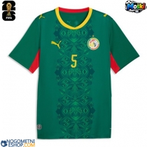 Moški Nogometni dresi Senegal Idrissa Gueye #5 Gostujoči SP 2026 Kratek Rokav